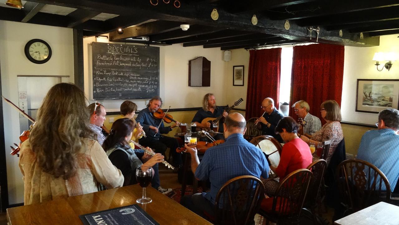 The Harp Inn Glasbury Exterior foto